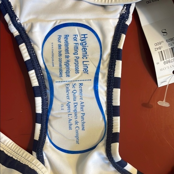 ☀️🕶️ Ann Taylor Blue and White Bikini Swimwear☀️🕶️ - Picture 8 of 15